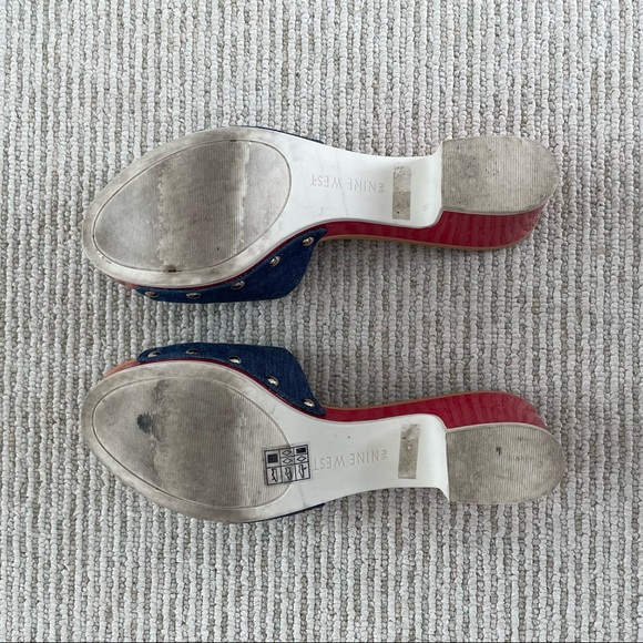 Stylish Nine West slip on shoes/sandals - Picture 13 of 15